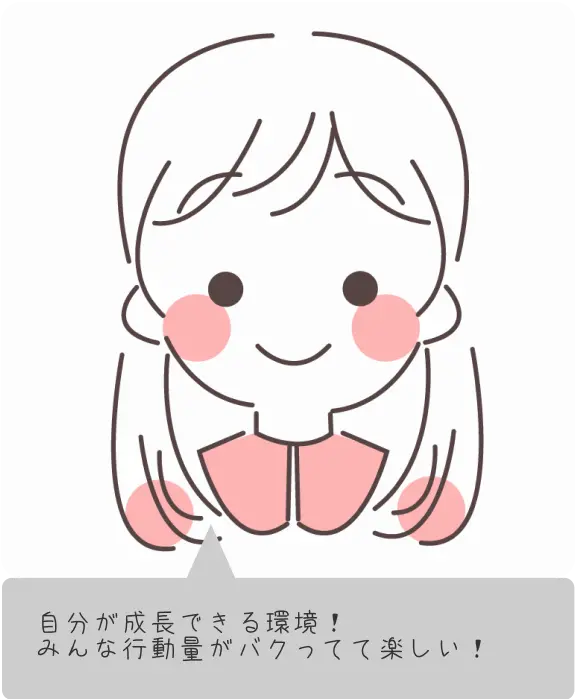 女の子のイラスト